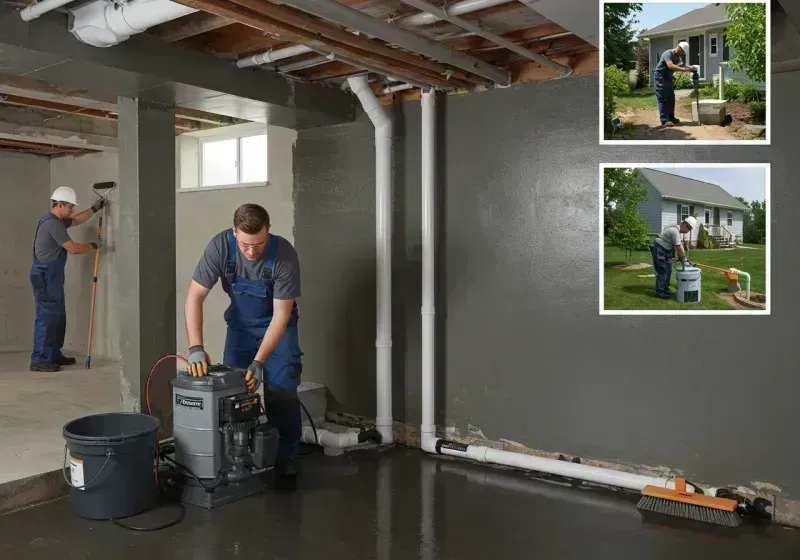 Basement Waterproofing and Flood Prevention process in Madison, IL